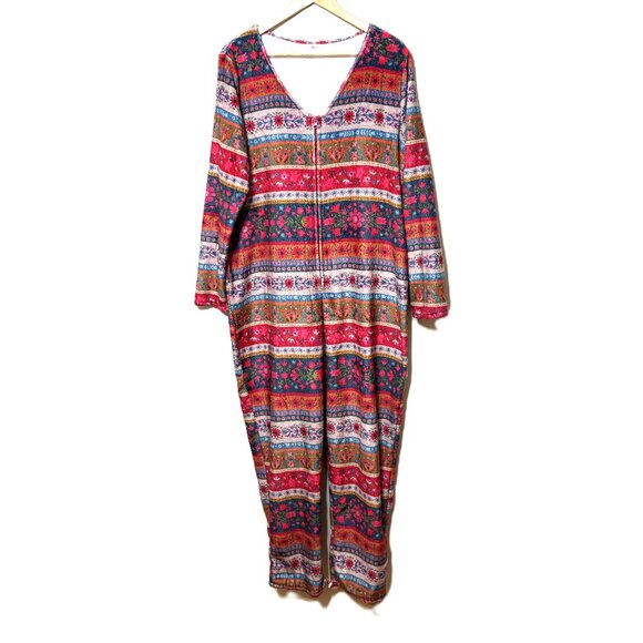 Natural Life Fleece Onesie Pajamas, Size M - Picture 4 of 7